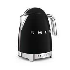 Smeg 50s Style 1.7L Kettle - Retro Black - Elegant Design for Your Kitchen